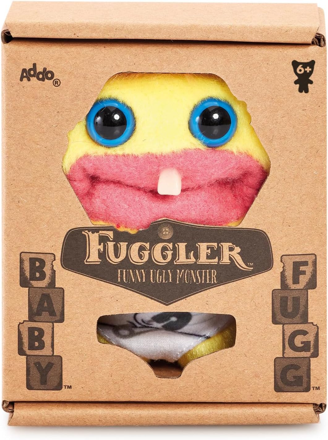 Fuggler Baby v1 : Amarillo (Peluche Pequeño)