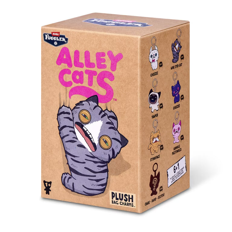 Fuggler Alley Cats : Caja Sorpresa (Llavero de Peluche)