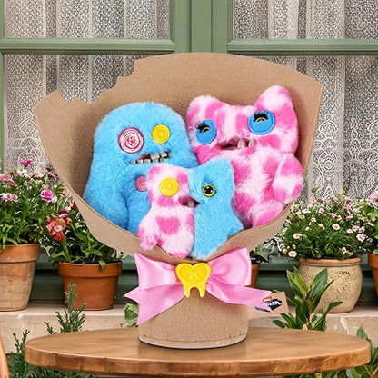Fuggler Bouquets : Ramo Azul Rosa (Peluche)