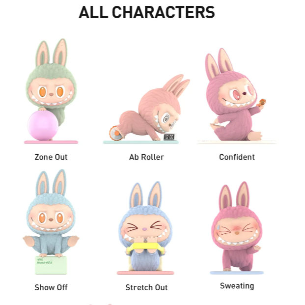 Labubu Lazy Yoga