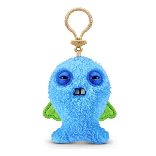 Fuggler Llavero : Azul - Pez (Peluche)