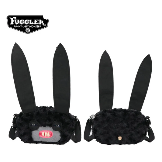 Fuggler Bolsa : Negra Conejo (Bandolera)