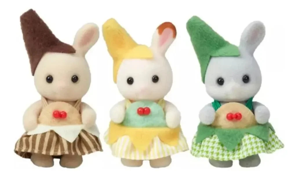 Sylvanian Famillies - Trío De Plátanos (Set Especial) - KatittoLand