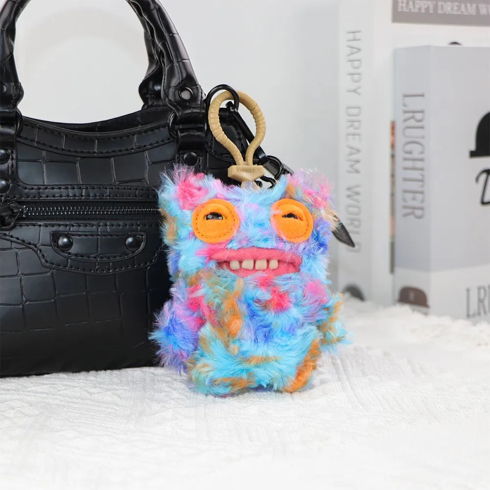 Fuggler Llavero : Azul Multicolor (Peluche)