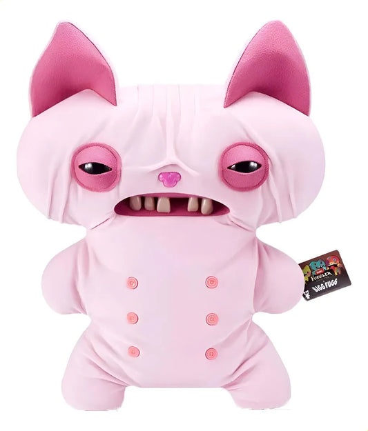 Fuggler Alley Cats : Gato Rosa Pelón (Peluche Gigante)