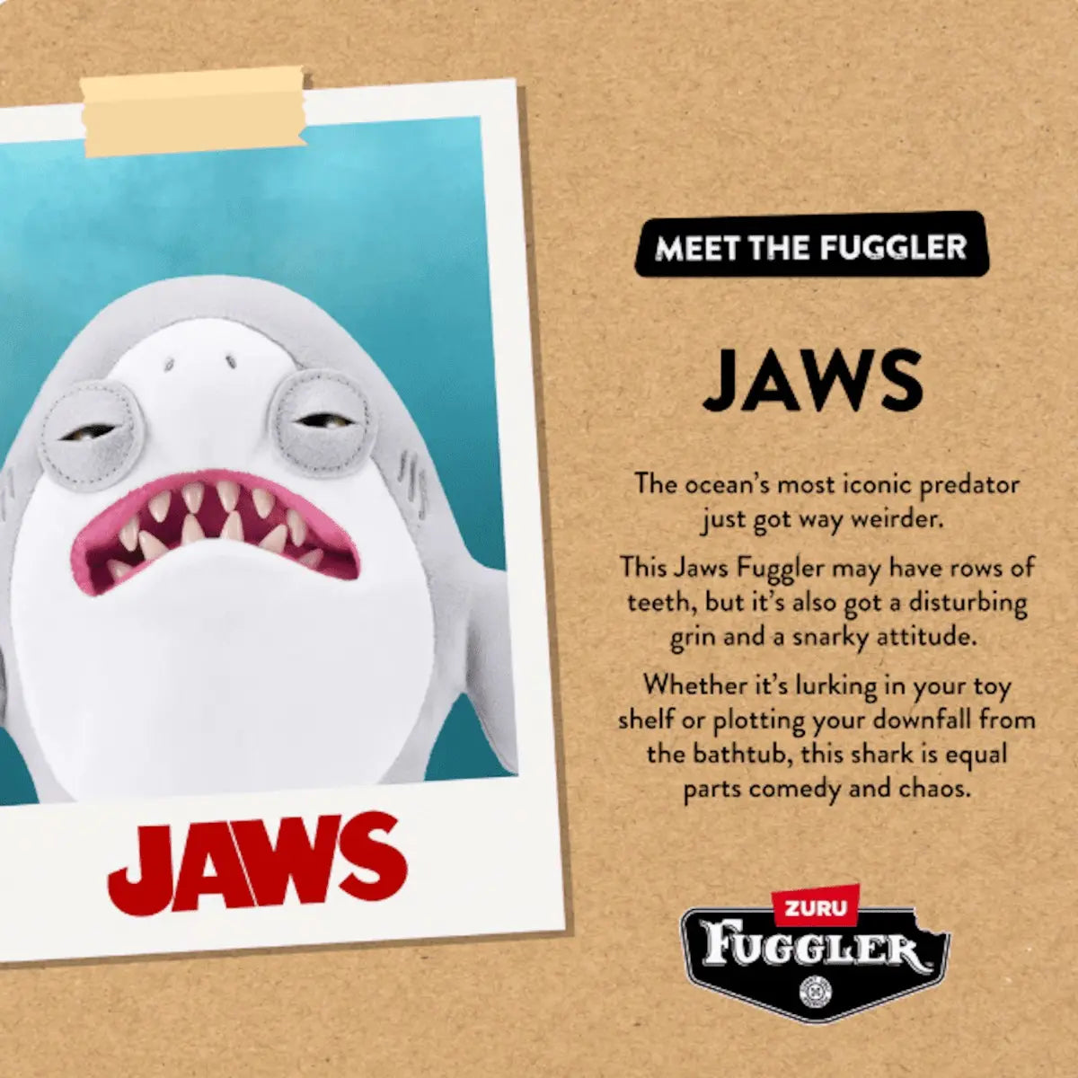 Fuggler Jaws : Tiburón  (Peluche)