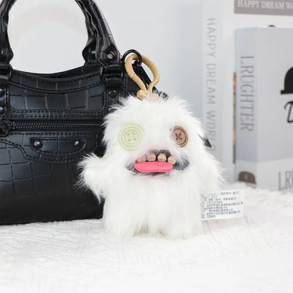 Fuggler Llavero : Blanco - Lengua (Peluche)