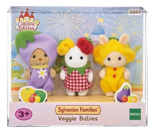 Sylvanian Famillies - Trío Vegano (Set Especial) - KatittoLand