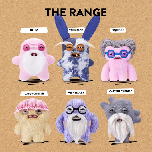 Fuggler Old Fogies : Viejo Rosa Pelón (Peluche)
