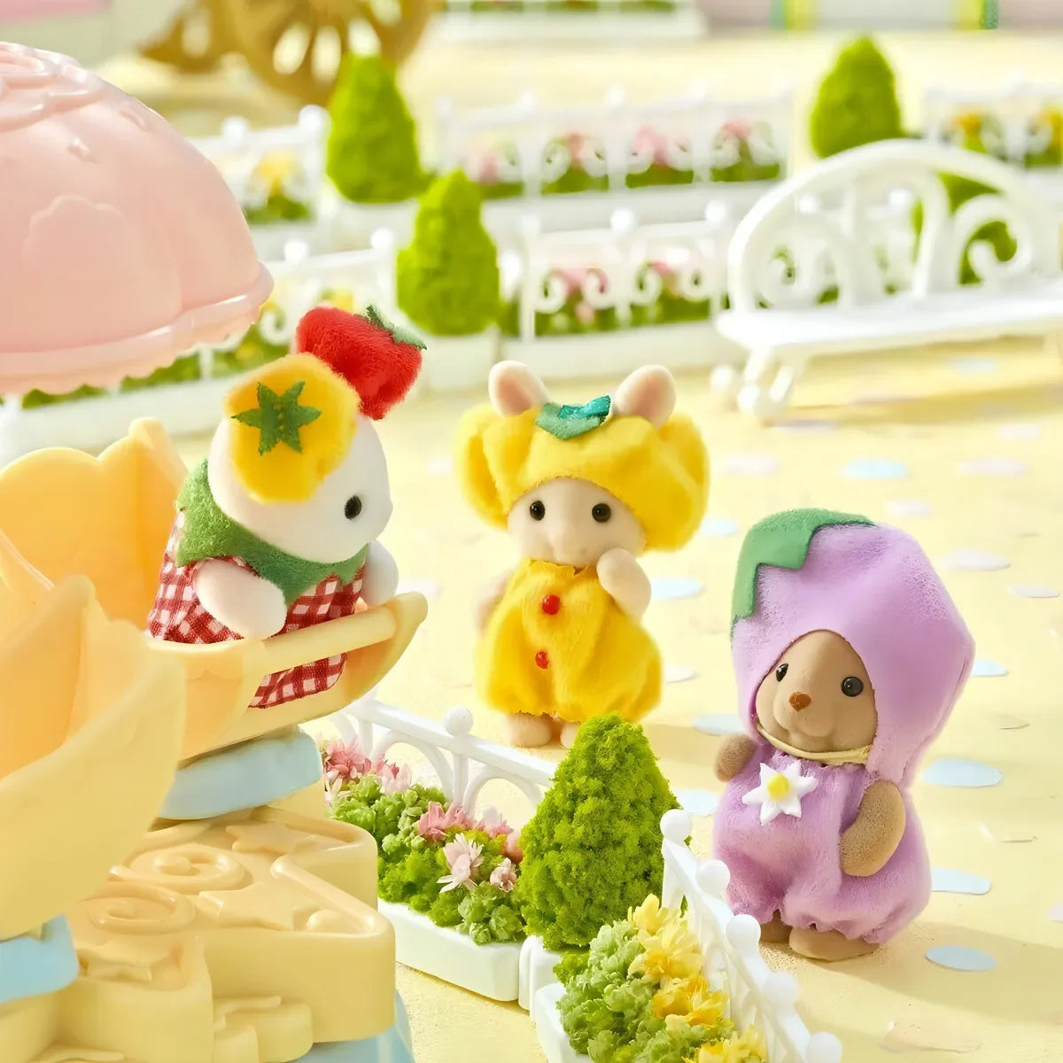 Sylvanian Famillies - Trío Vegano (Set Especial) - KatittoLand