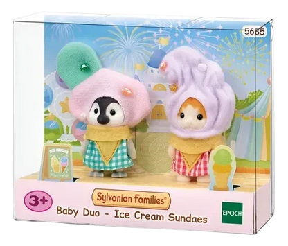 Sylvanian Famillies - Dúo De Helado (Set Especial) - KatittoLand