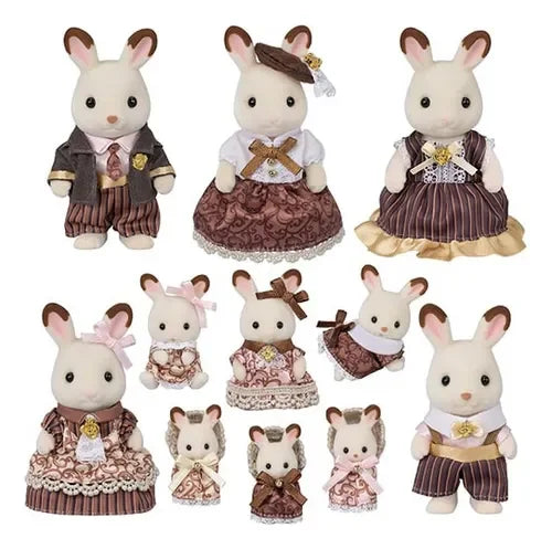 Sylvanian Famillies - Conejos De Chocolate (Set Familia) - KatittoLand
