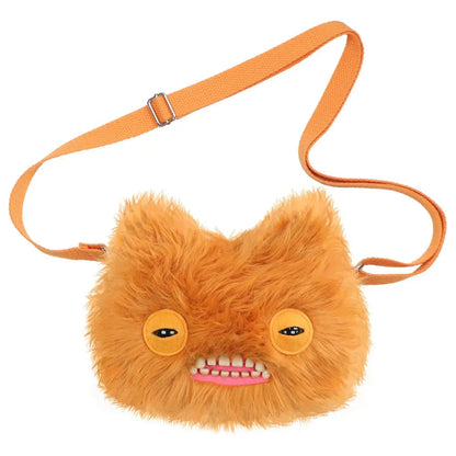 Fuggler Bolsa : Naranja Peluda (Bandolera)
