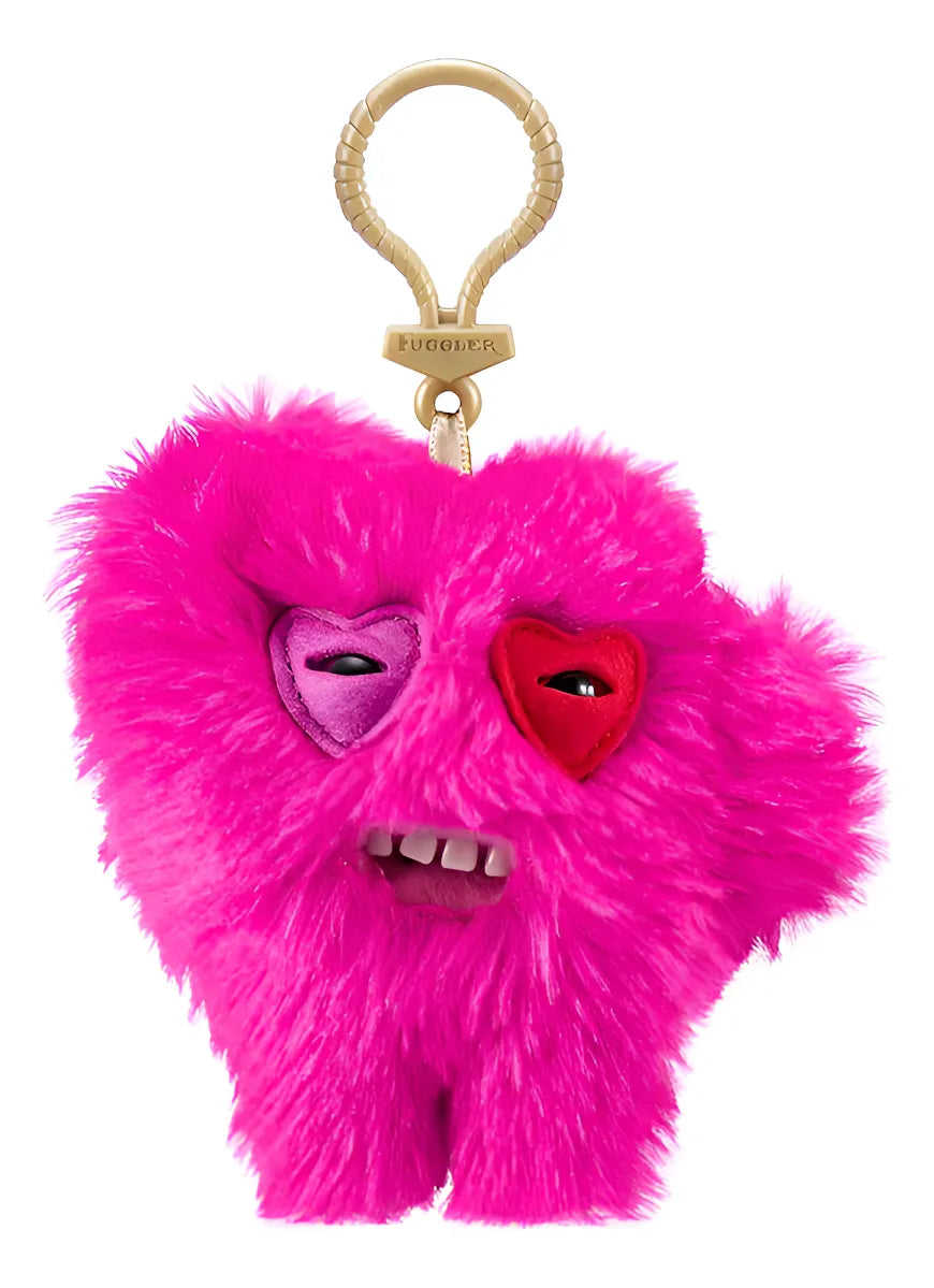 Fuggler Llavero : Rosa - Corazón (Peluche)