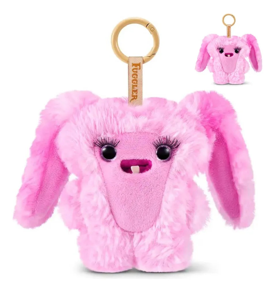 Fuggler Llavero : Baddies - Mounstruo Rosa (Peluche)