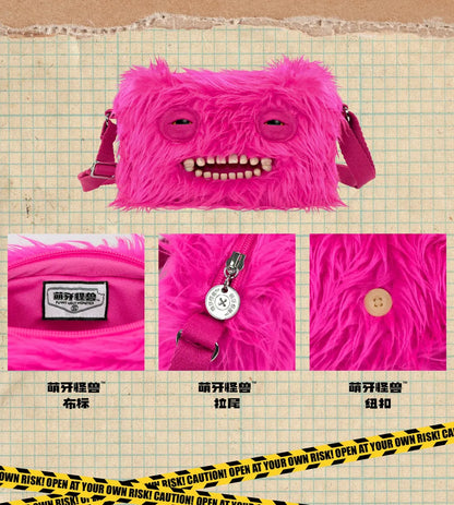 Fuggler Bolsa : Rosa Fosforecente (Bandolera)