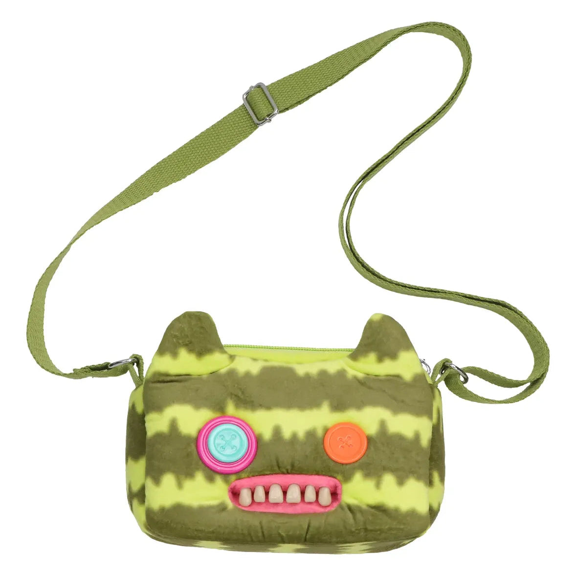 Fuggler Bolsa : Verde Rayada (Bandolera)