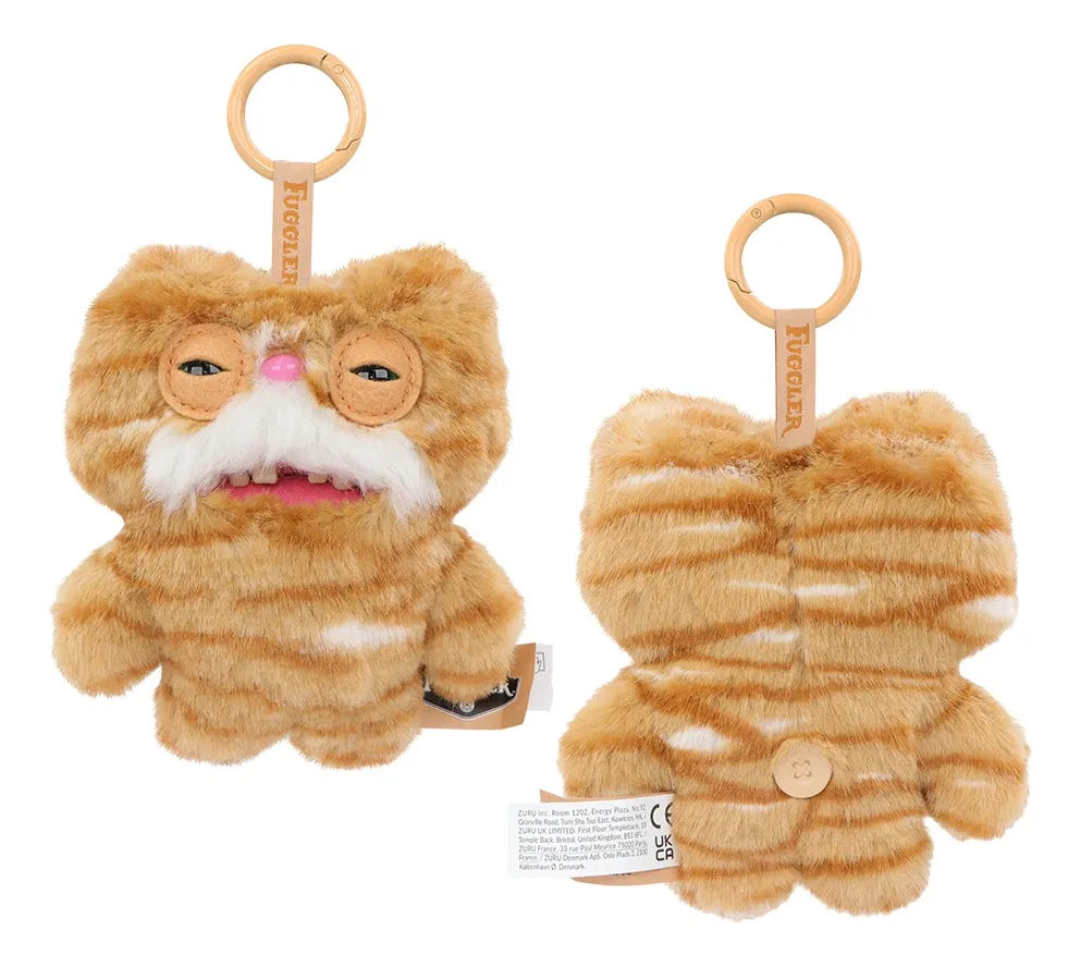 Fuggler Llavero : Alley Cats - Gato Naranja (Peluche)