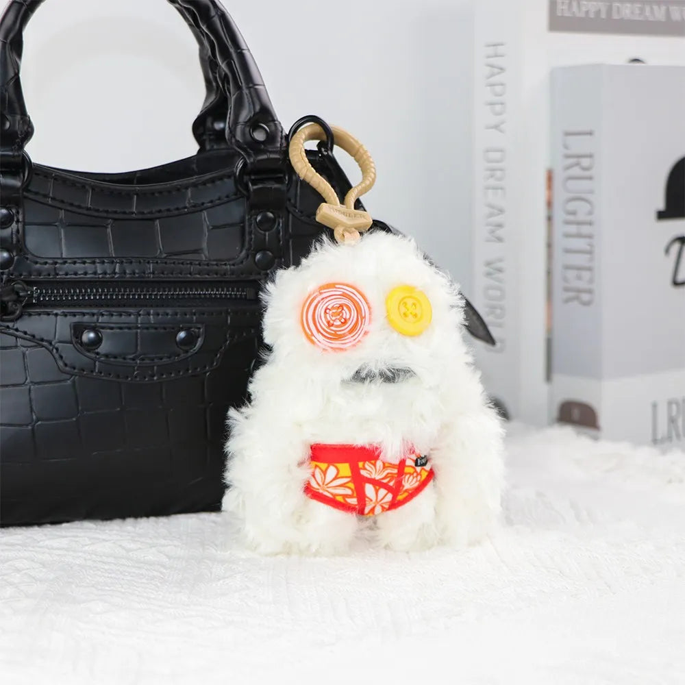 Fuggler Blanco Con Calzón (Llavero)