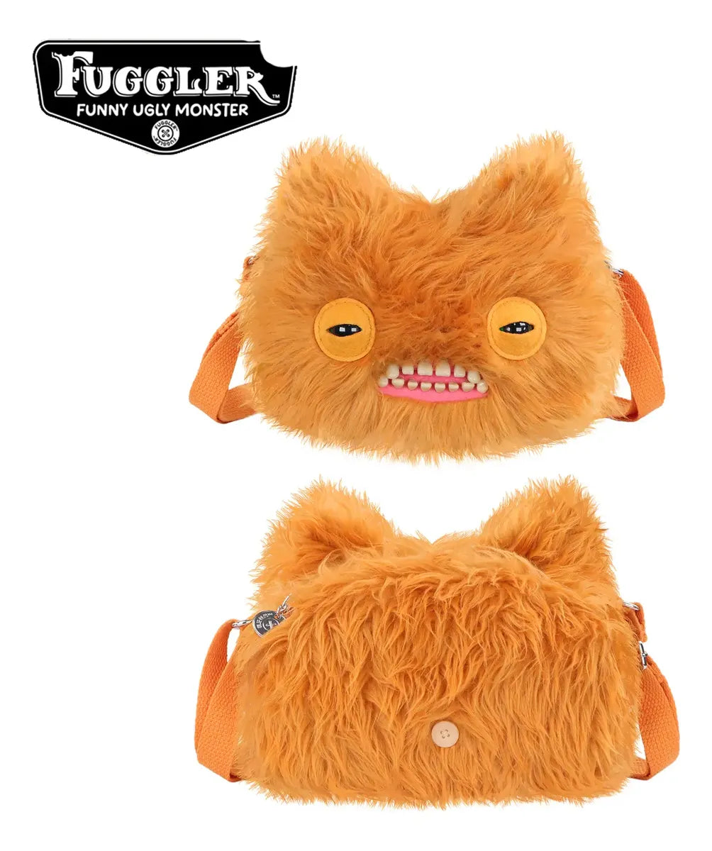 Fuggler Bolsa : Naranja Peluda (Bandolera)