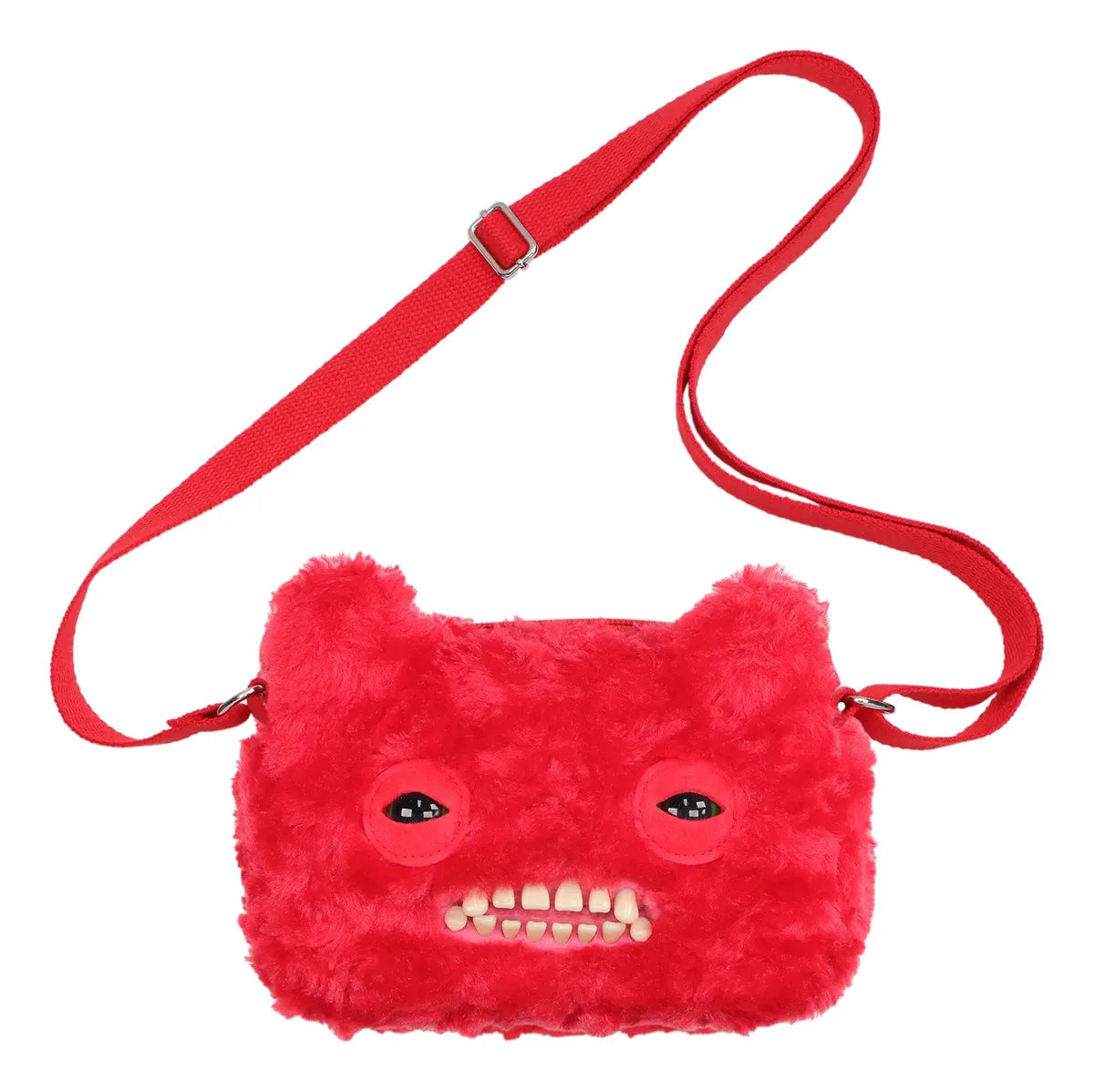 Fuggler Bolsa : Roja Peluda (Bandolera)