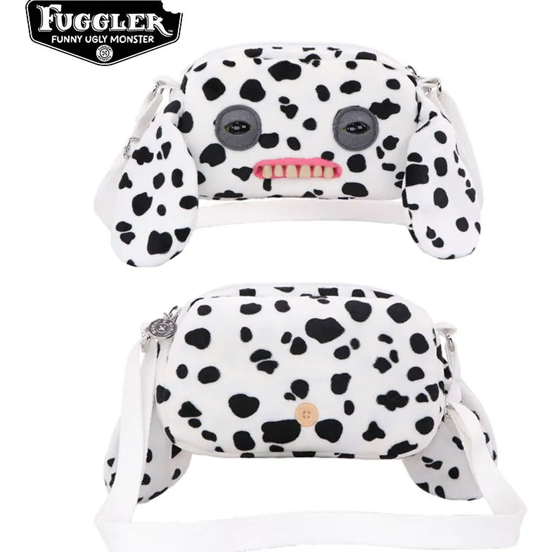 Fuggler Bolsa : Blanca Dálmata (Bandolera)