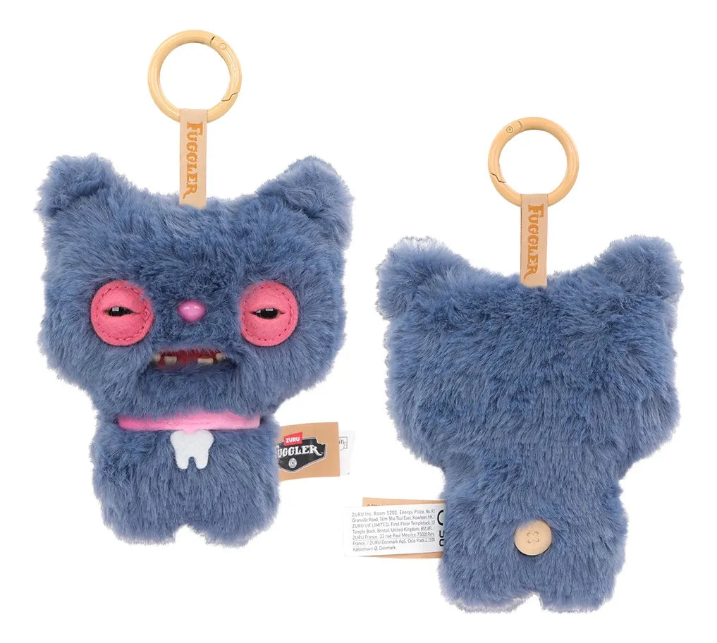 Fuggler Llavero :  Alley Cats - Gato Azul Ruso (Peluche)