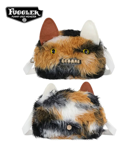 Fuggler Bolsa : Gato Cálico Multicolor (Bandolera)