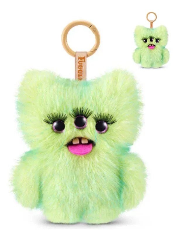 Fuggler Llavero : Baddies - Gato Verde (Peluche)
