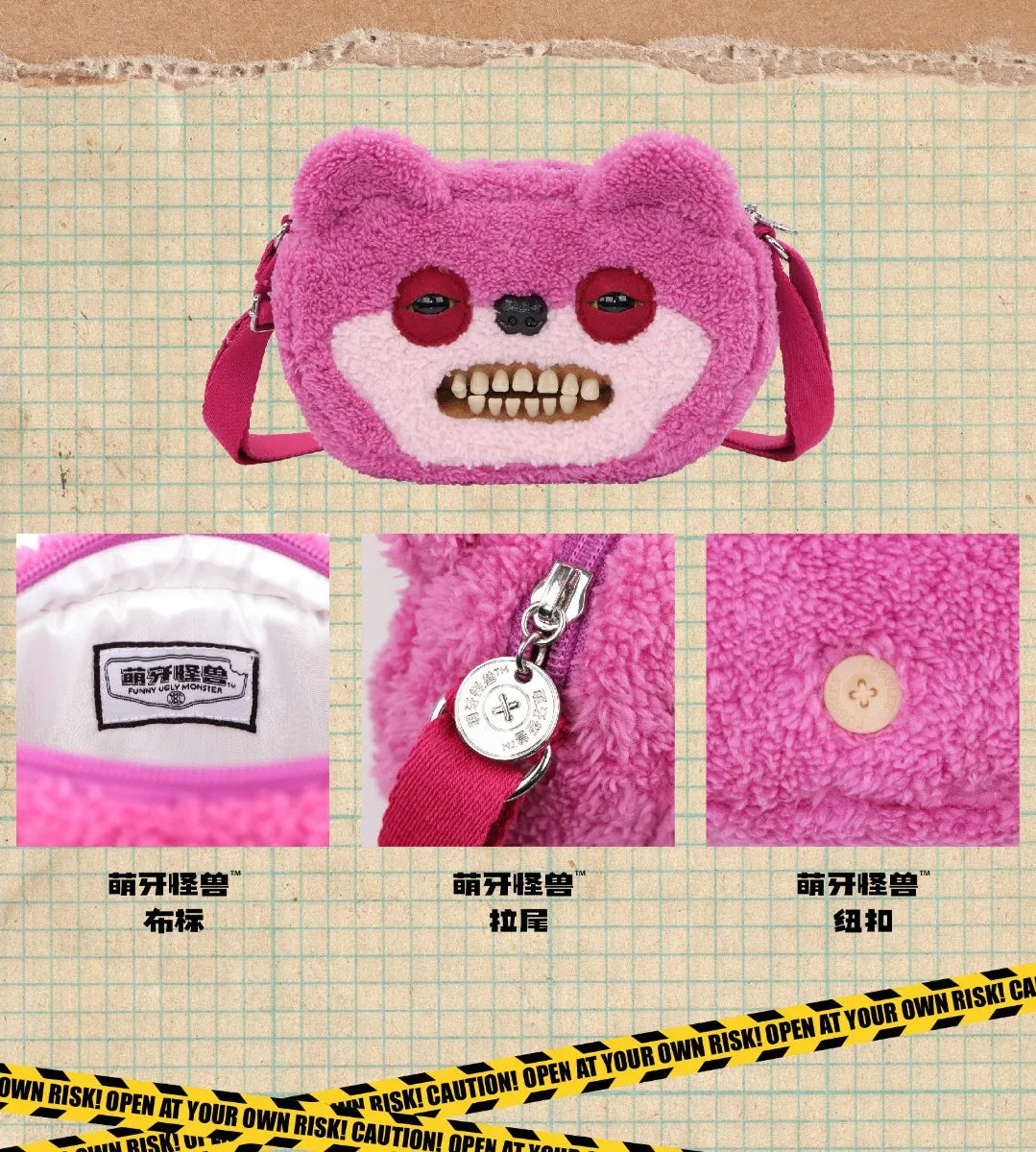 Fuggler Bolsa : Rosa Mapache (Bandolera)