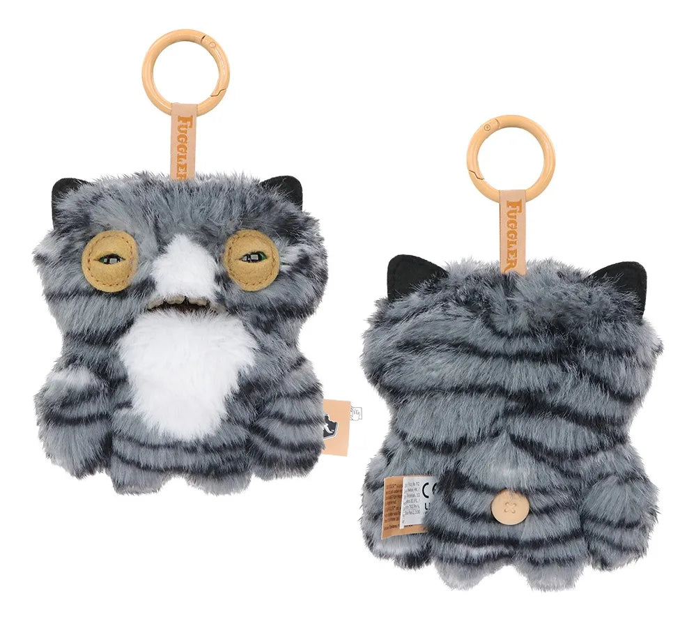 Fuggler Llavero : Alley Cats - Gato Gris (Peluche)