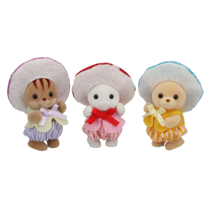 Sylvanian Famillies - Trío De Hongos (Set Especial) - KatittoLand