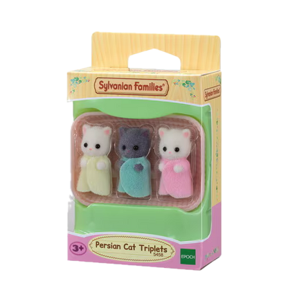 Sylvanian Families Trillizos : Gato Persa (Set Completo)