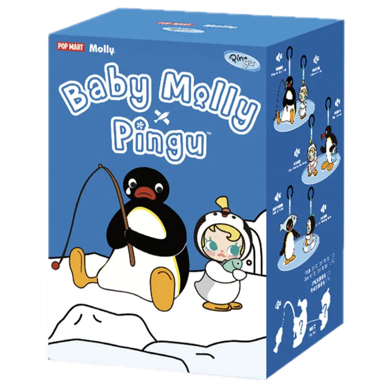 Popmart - Molly x Pingu Happy Fishing (Llavero Caja Sorpresa) - KatittoLand