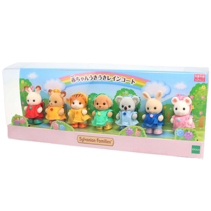 Sylvanian Famillies - Bebés Con Impermeables (Set Especial)