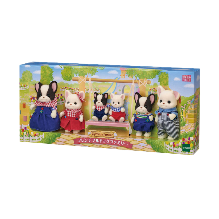 Sylvanian Famillies - Bulldog Francés (Set Familia)