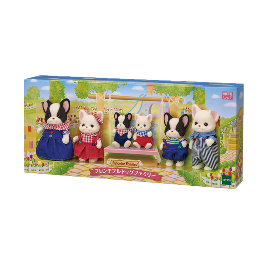 Sylvanian Famillies - Bulldog Francés (Set Familia)