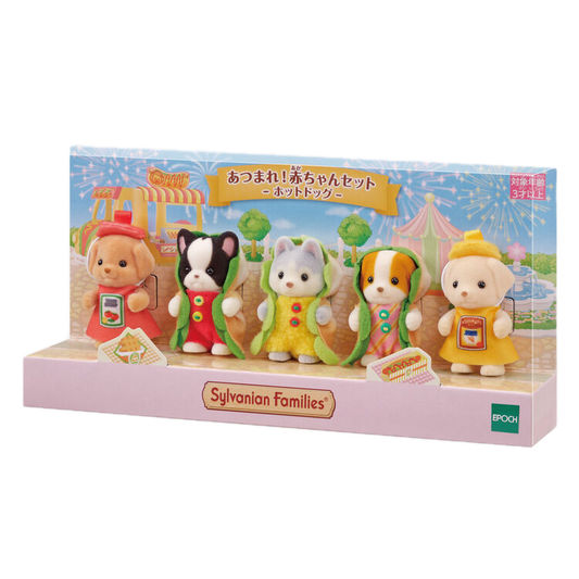 Sylvanian Famillies - Bebés De Hot Dogs (Set Especial)