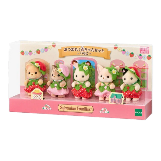 Sylvanian Famillies - Bebés De Fresa (Set Especial) - KatittoLand