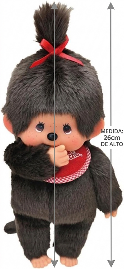 Monchhichi M : Niña (Peluche)
