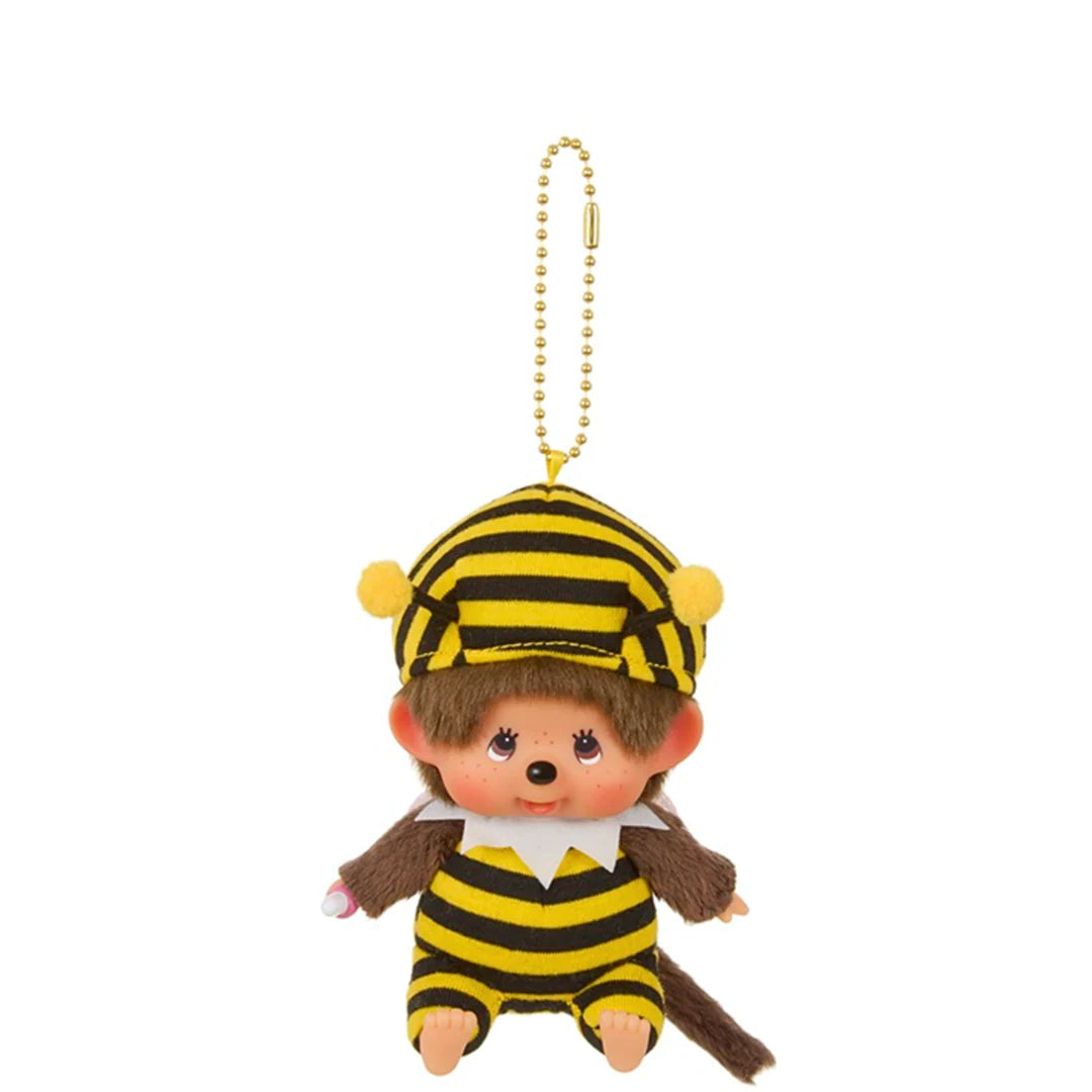 Monchhichi SS : Niño Abeja (Llavero de Peluche)
