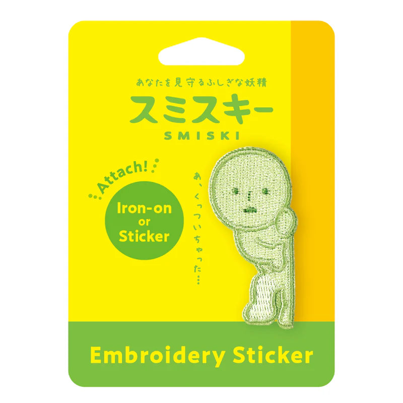 Smiski Embroidery Sticker : Asomándose (Sticker Tejido)