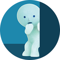 Smiski Bath : Asomándose (Figura Abierta)