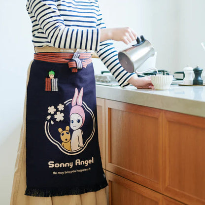Sonny Angel Maekake Sakura: Delantal Tradicional Japonés