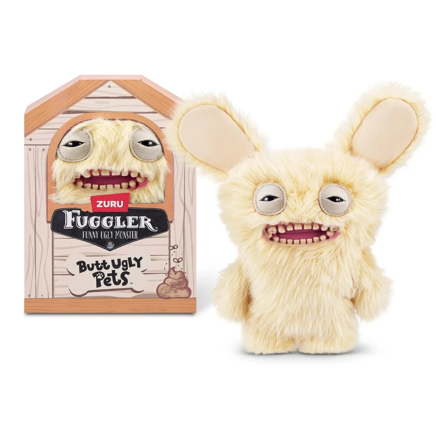 Fuggler Pets : Perro Amarillo Golden (Peluche)