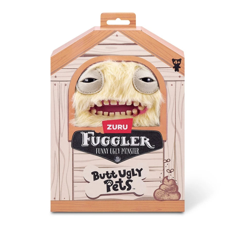 Fuggler Pets : Perro Amarillo Golden (Peluche)