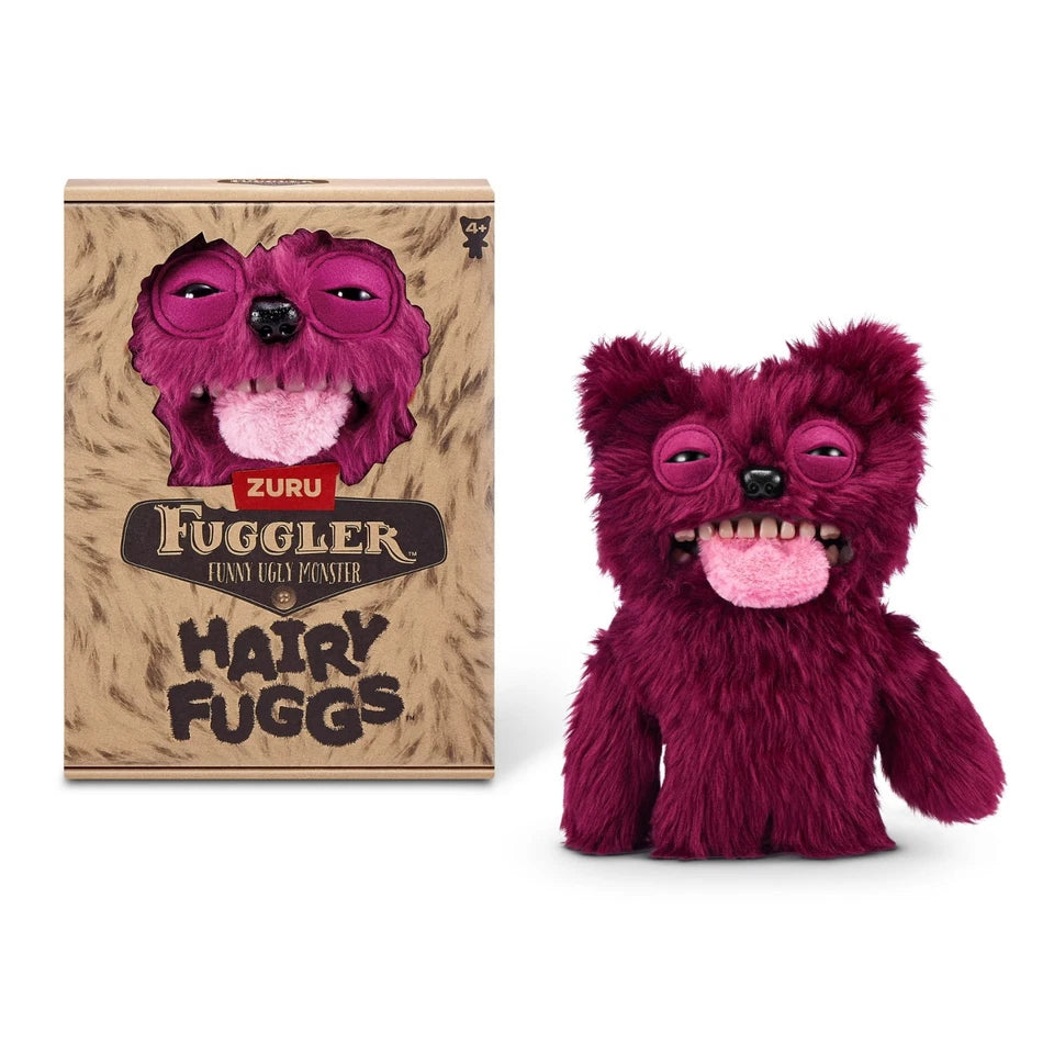 Fuggler Hairy : Oso Rojo Peludo (Peluche)