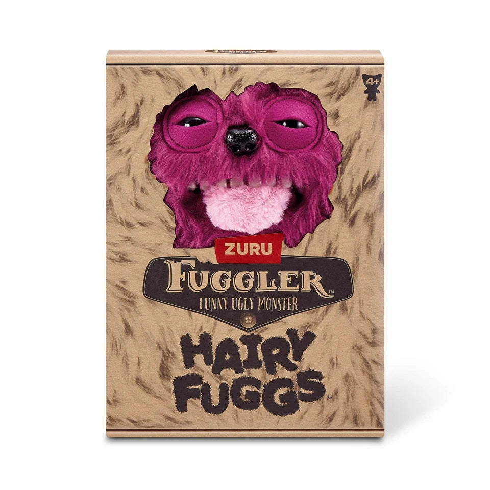 Fuggler Hairy : Oso Rojo Peludo (Peluche)