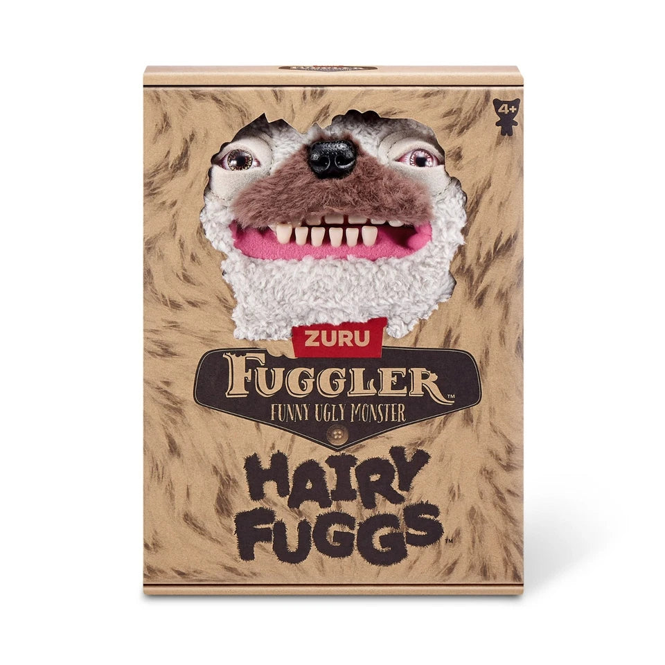 Fuggler Hairy : Gris Bigote Peludo (Peluche)