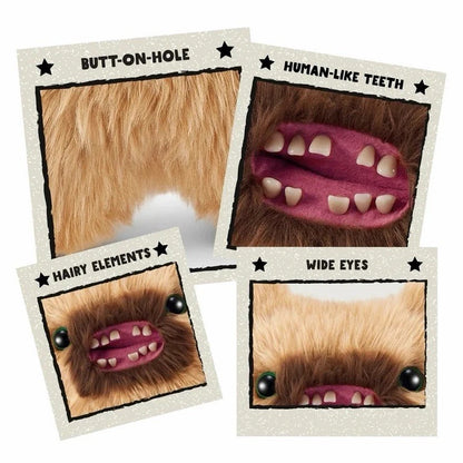 Fuggler Hairy : Beige Barba Peludo (Peluche)
